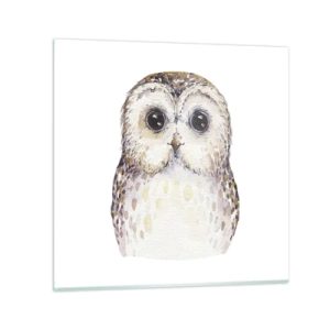 Quadro su vetro - Guardami negli occhi - 30x30 cm