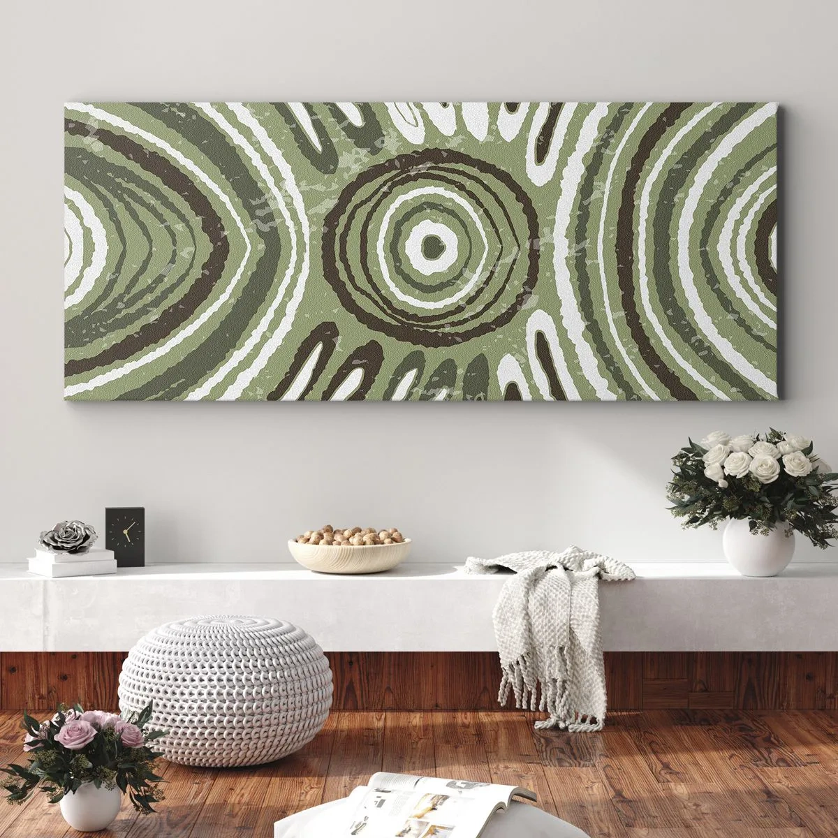 Quadro su tela - Stampe su Tela - Esplosione di emozioni - 90x30 cm