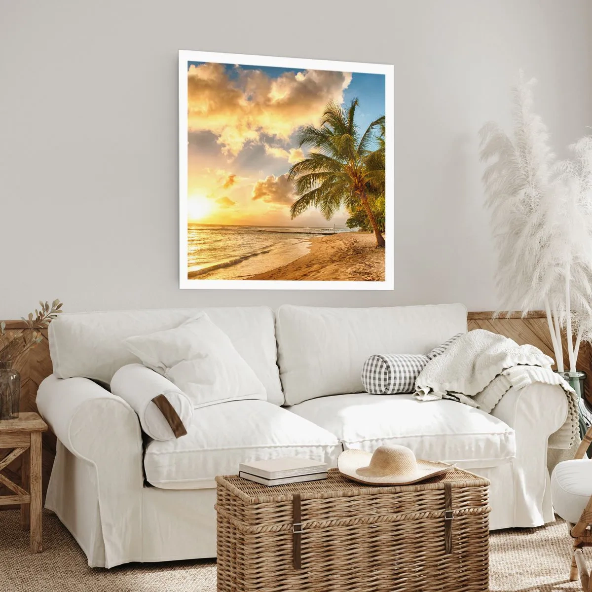 Poster - Estate perpetua, vacanze per sempre - 60x60 cm