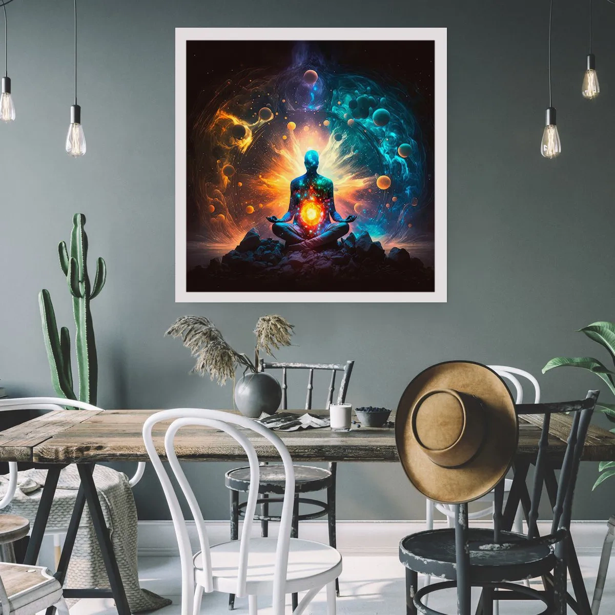 Poster - Pace cosmica - 60x60 cm