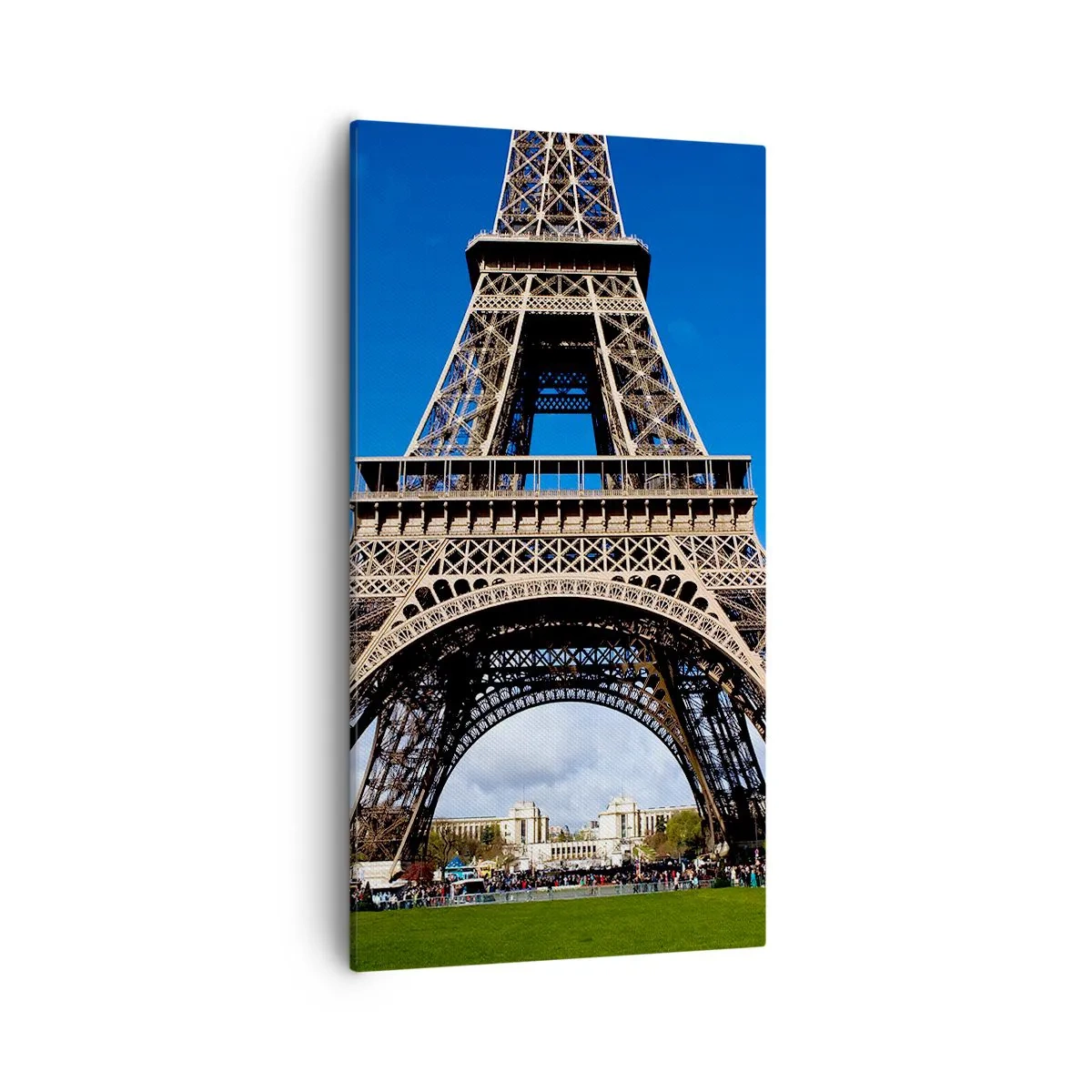 Quadro su tela - Stampe su Tela - Tutta Parigi ai suoi piedi - 55x100 cm