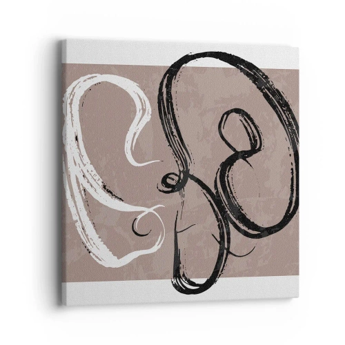 Quadro su tela - Stampe su Tela - Composizione: alla ricerca della pienezza - 40x40 cm