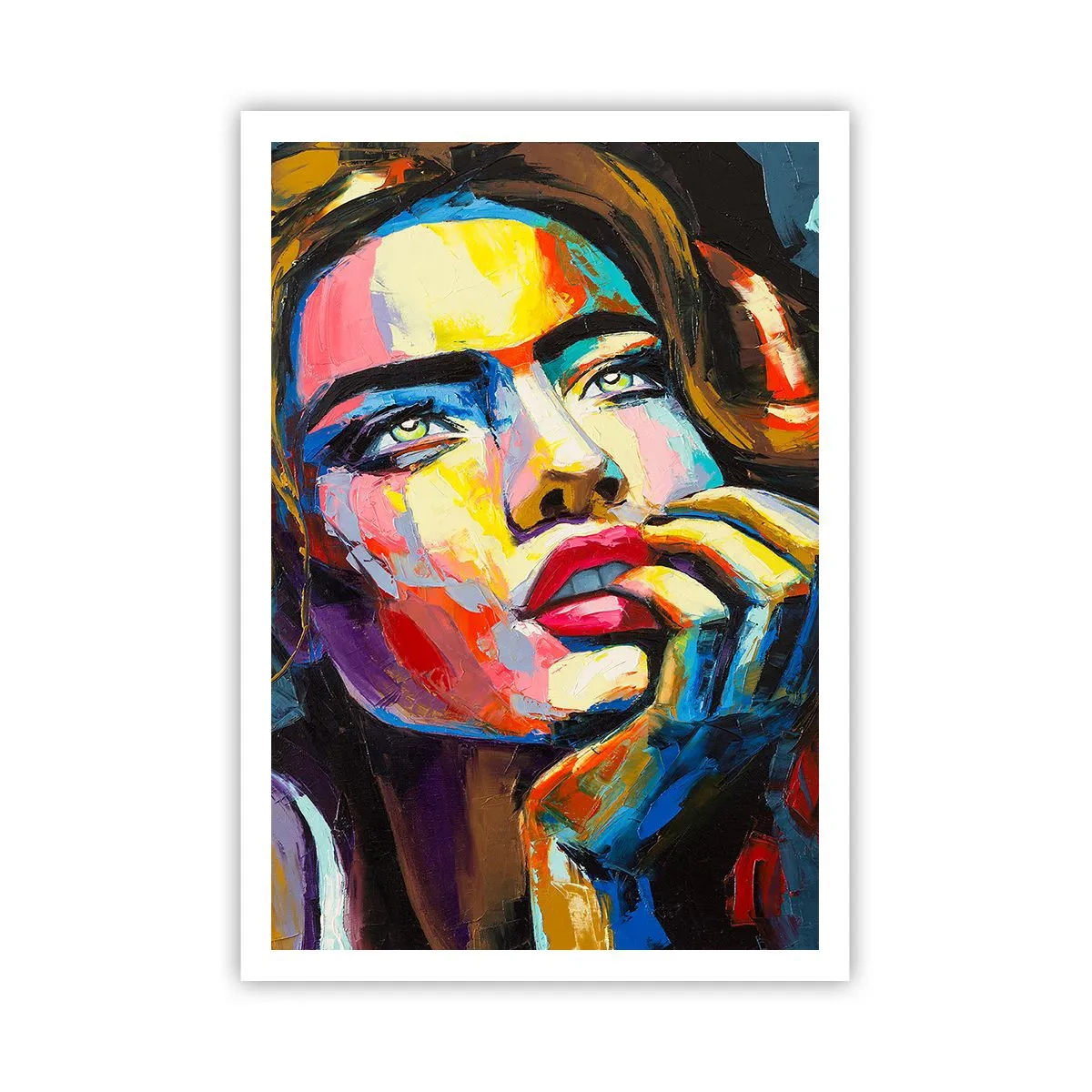 Poster - I sogni come uccelli planano nel cielo - 70x100 cm