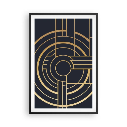 Poster in cornice nera - Il giro delle cose - 61x91 cm