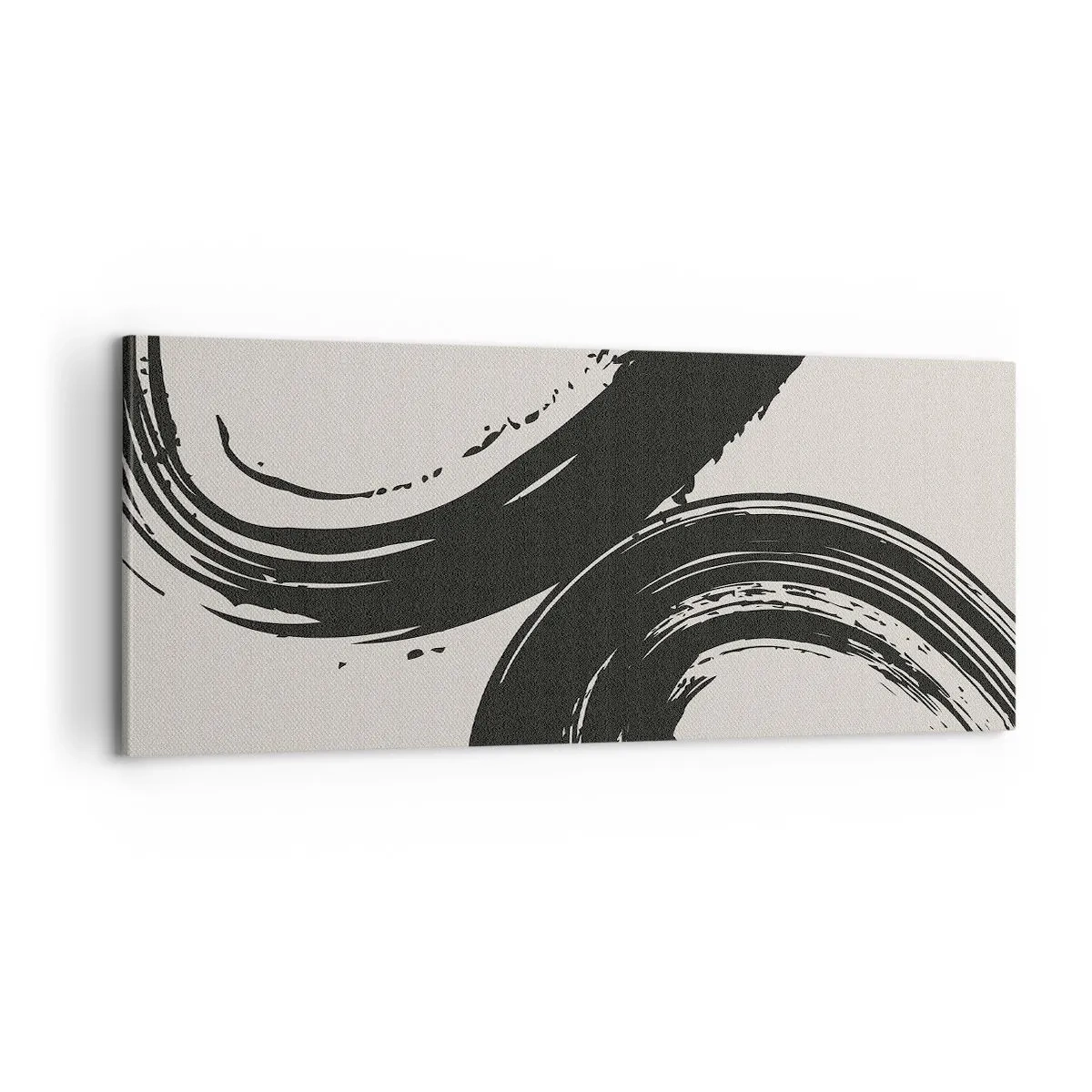 Quadro su tela - Stampe su Tela - Energico e circolare - 100x40 cm