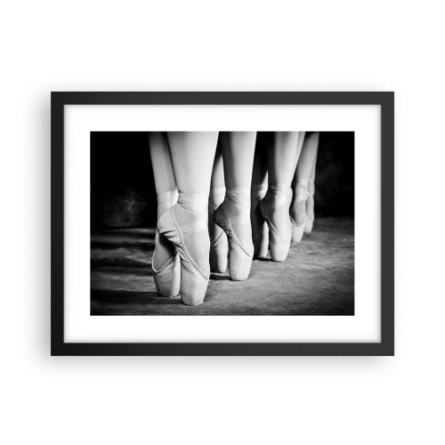 Poster in cornice nera - Insieme, con leggerezza - 40x30 cm
