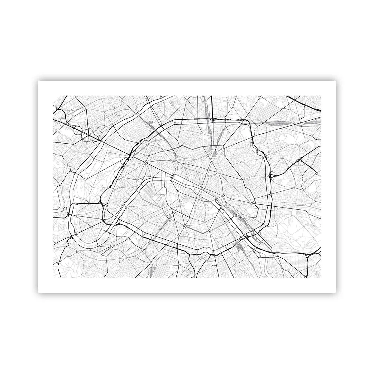 Poster - Il fiore di Parigi - 70x50 cm