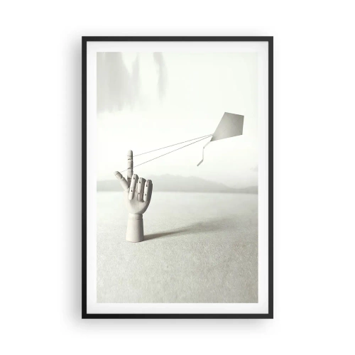 Poster in cornice nera - Prova di forza - 61x91 cm