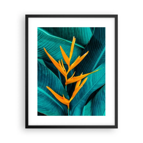 Poster in cornice nera - Il fiore dell'Eden - 40x50 cm