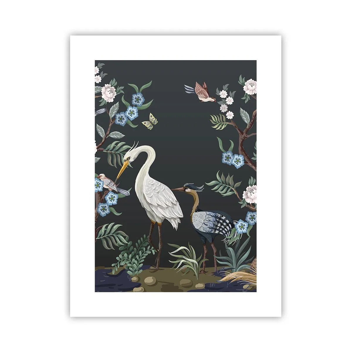Poster - La parata degli uccelli - 30x40 cm