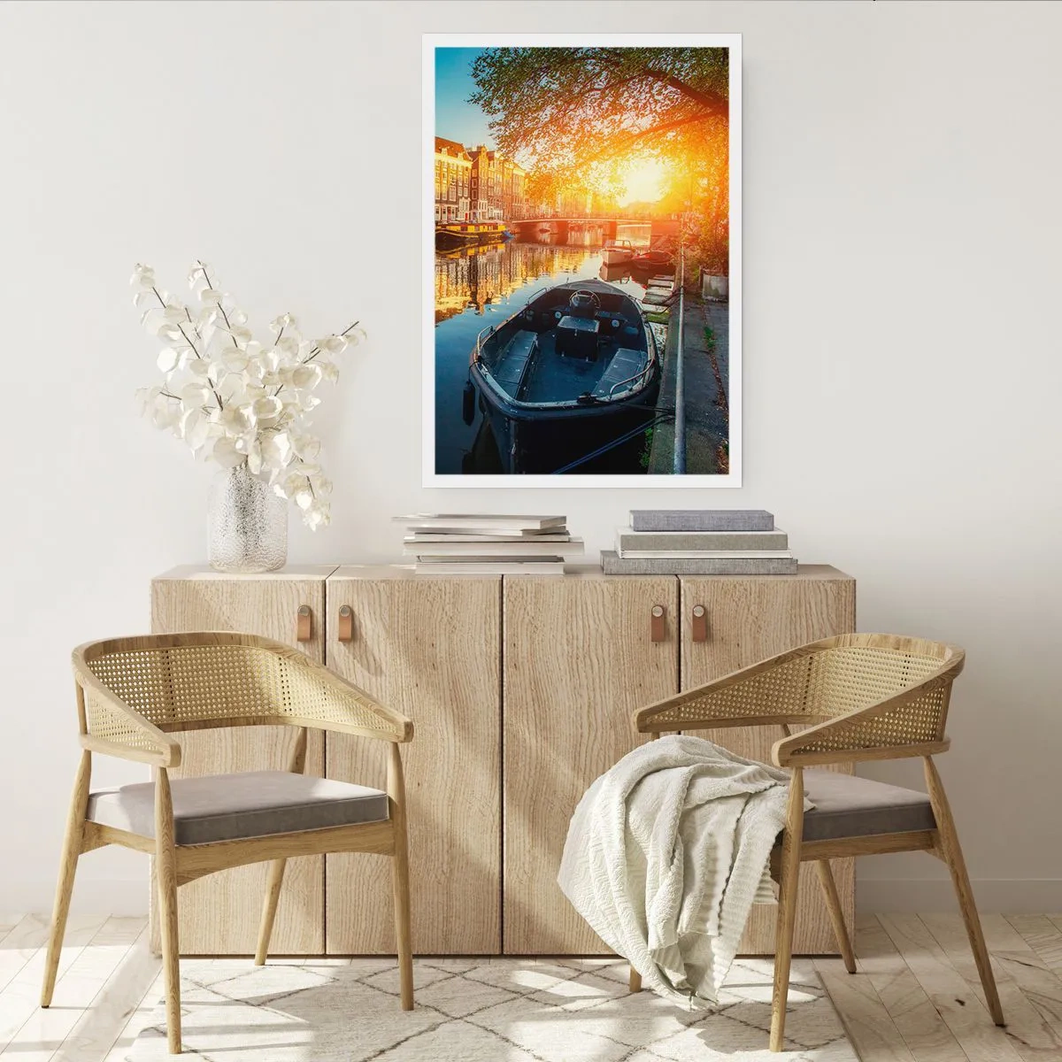 Poster - L'alba ad Amsterdam - 70x100 cm