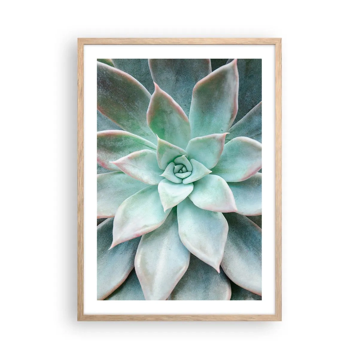 Poster in cornice rovere chiaro - Il cuore del deserto - 50x70 cm