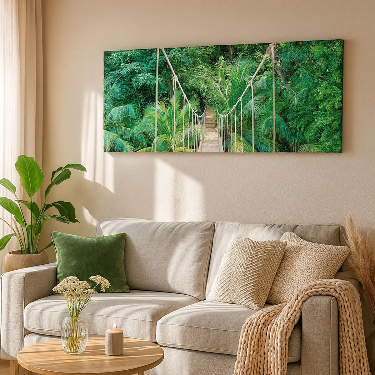 Quadro su tela - Stampe su Tela - Welcome to the jungle! - 100x40 cm