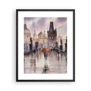 Poster in cornice nera - Le persone non cambiano - 40x50 cm