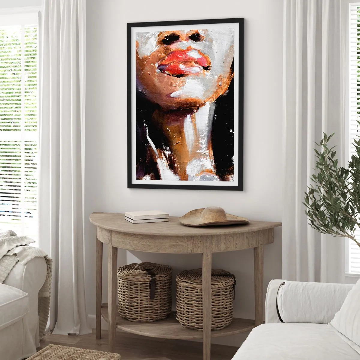 Poster in cornice nera - Orgoglio senza pregiudizio - 70x100 cm