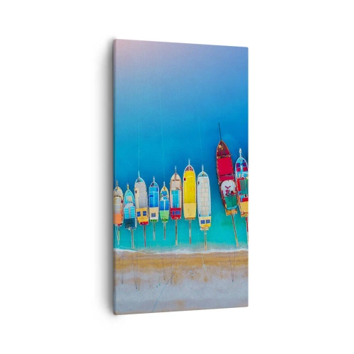 Quadro su tela - Stampe su Tela - A volo d'uccello - 55x100 cm