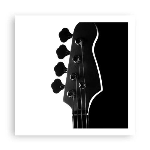 Poster - Silenzio rock - 60x60 cm