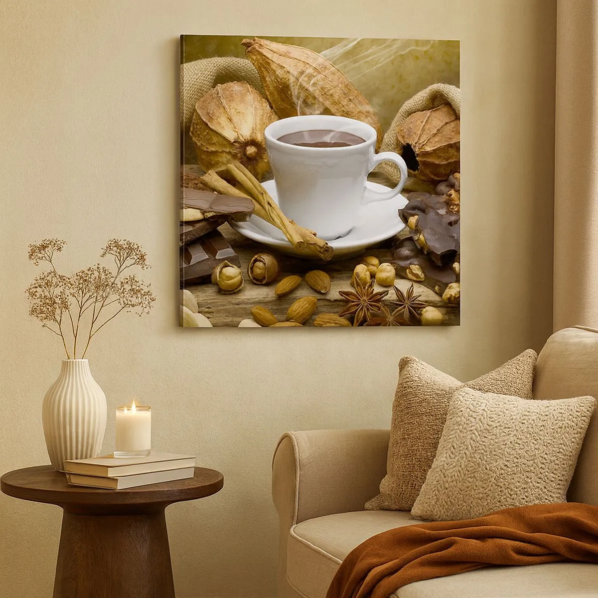 Quadro su tela - Stampe su Tela - Per i cercatori di emozioni - 30x30 cm