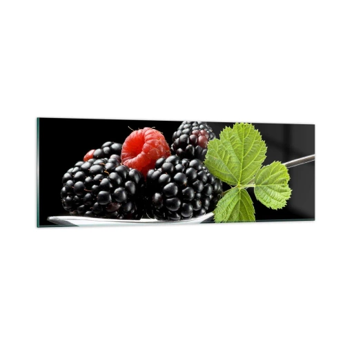 Quadro su vetro - I sapori della freschezza - 90x30 cm