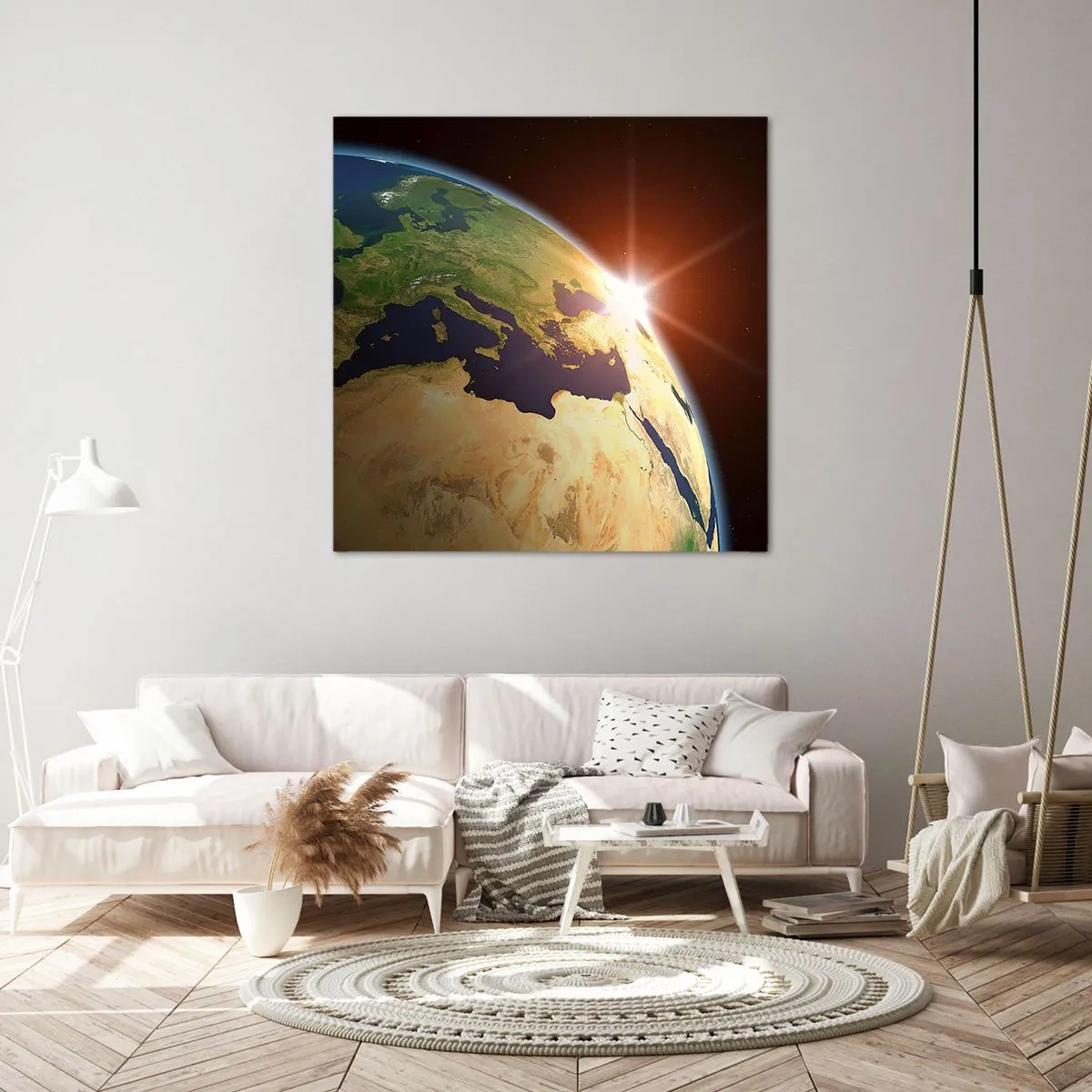 Quadro su tela - Stampe su Tela - Il sorgere del sole - 70x70 cm