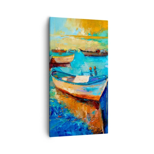 Quadro su tela - Stampe su Tela - Nella baia del sud - 55x100 cm