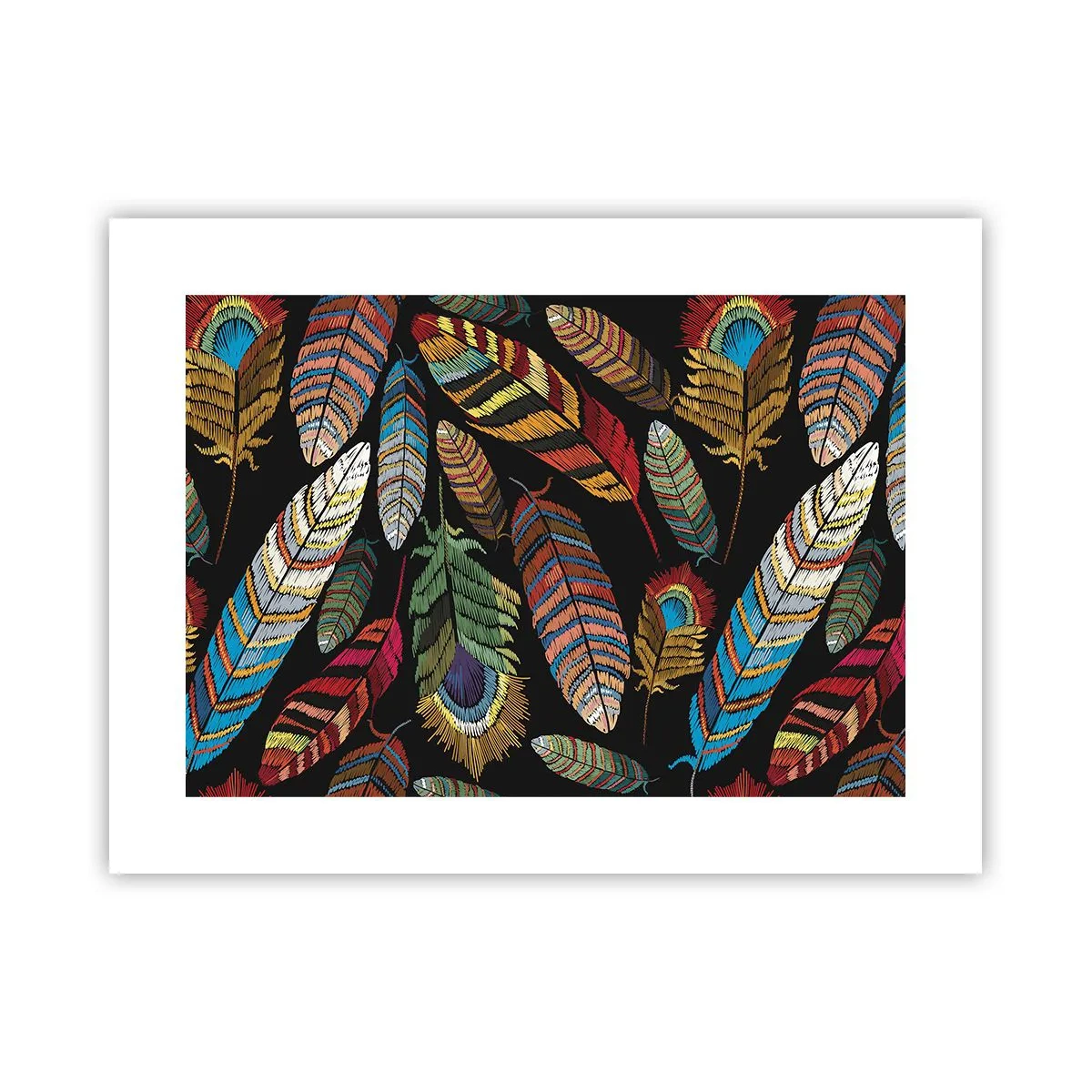 Poster - Il carnevale degli uccelli - 40x30 cm