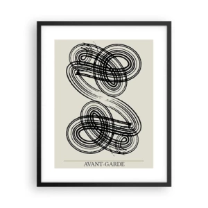 Poster in cornice nera - In tutta spontaneità - 40x50 cm