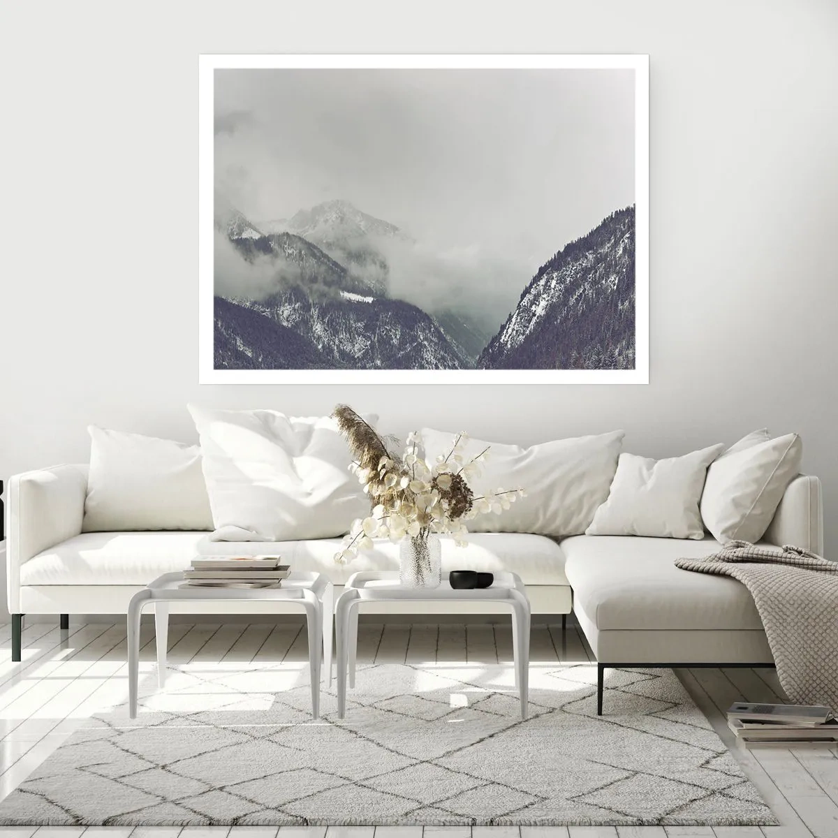Poster - La valle delle nebbie - 70x50 cm