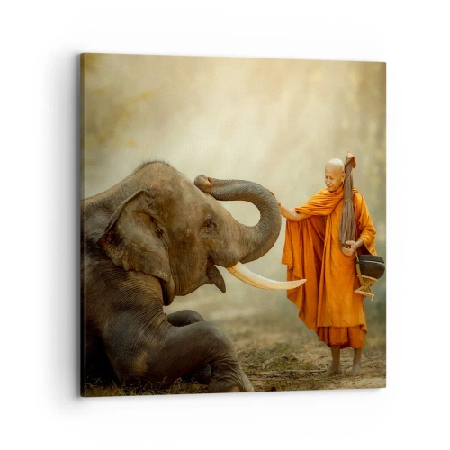 Quadro su tela - Stampe su Tela - Incontro nel viaggio - 70x70 cm