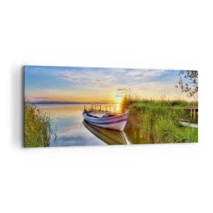 Quadro su tela - Stampe su Tela - L'insenatura dei sogni realizzati - 100x40 cm