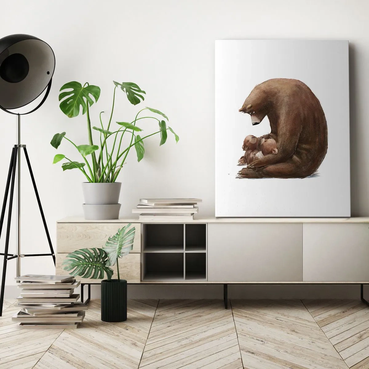 Quadro su tela - Stampe su Tela - Sogni d'oro, bambini - 55x100 cm