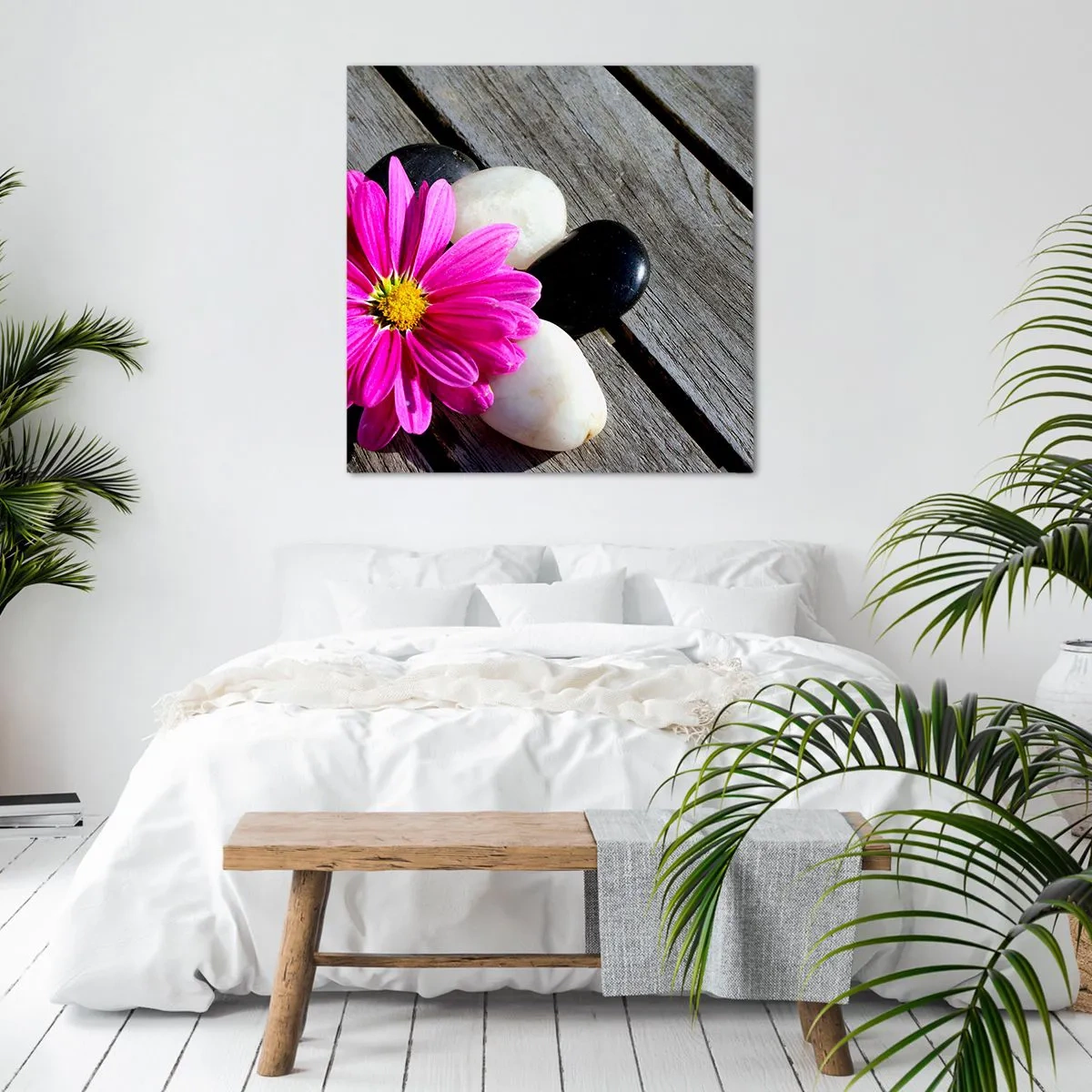 Quadro su tela - Stampe su Tela - Riposo sul molo - 70x70 cm