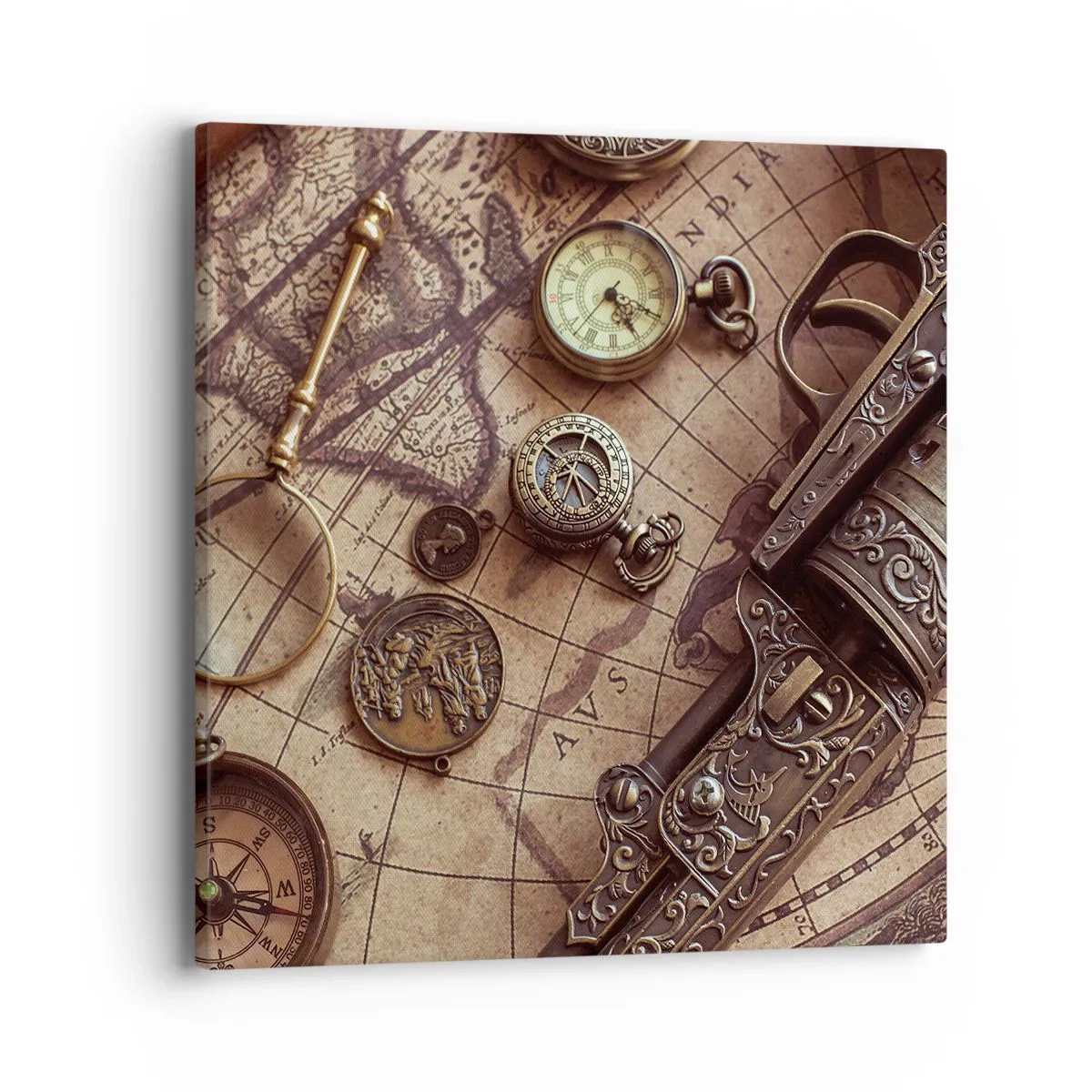 Quadro su tela - Stampe su Tela - La natura chiama - 40x40 cm