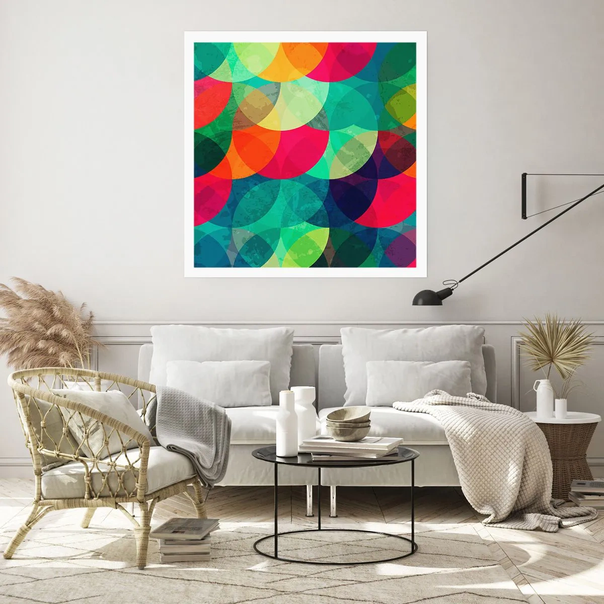 Poster - Ascensione arcobaleno - 30x30 cm