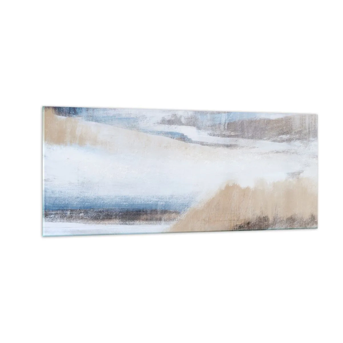 Quadro su vetro - Composizione invernale - 100x40 cm