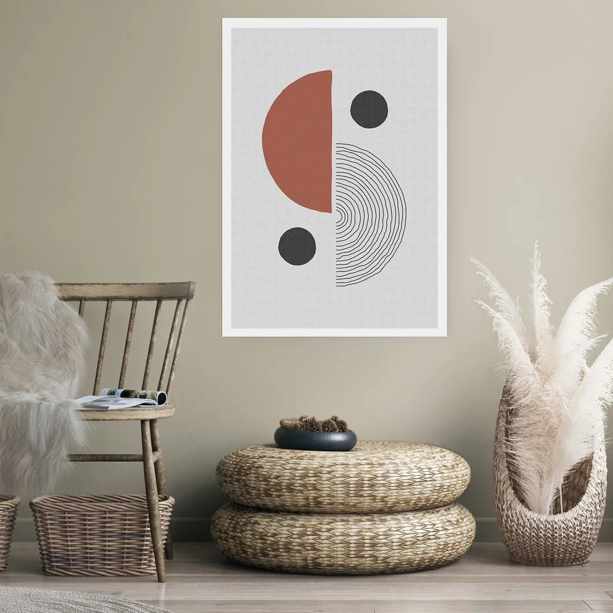 Poster - La perfezione del cerchio - 30x40 cm