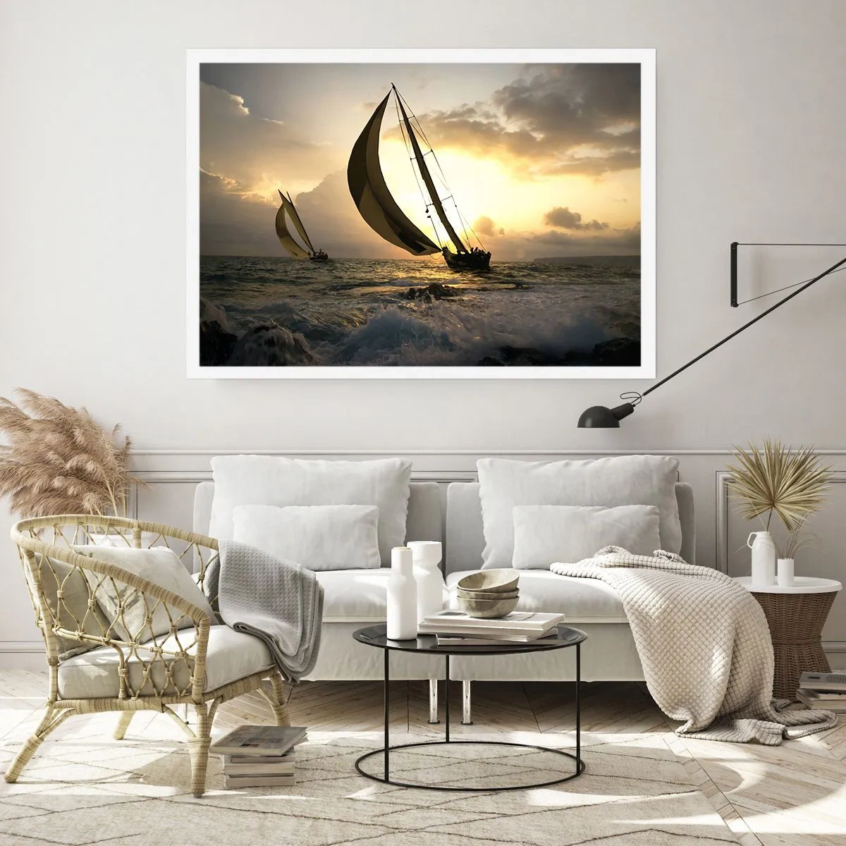 Poster - Con il vento e controvento - 70x50 cm