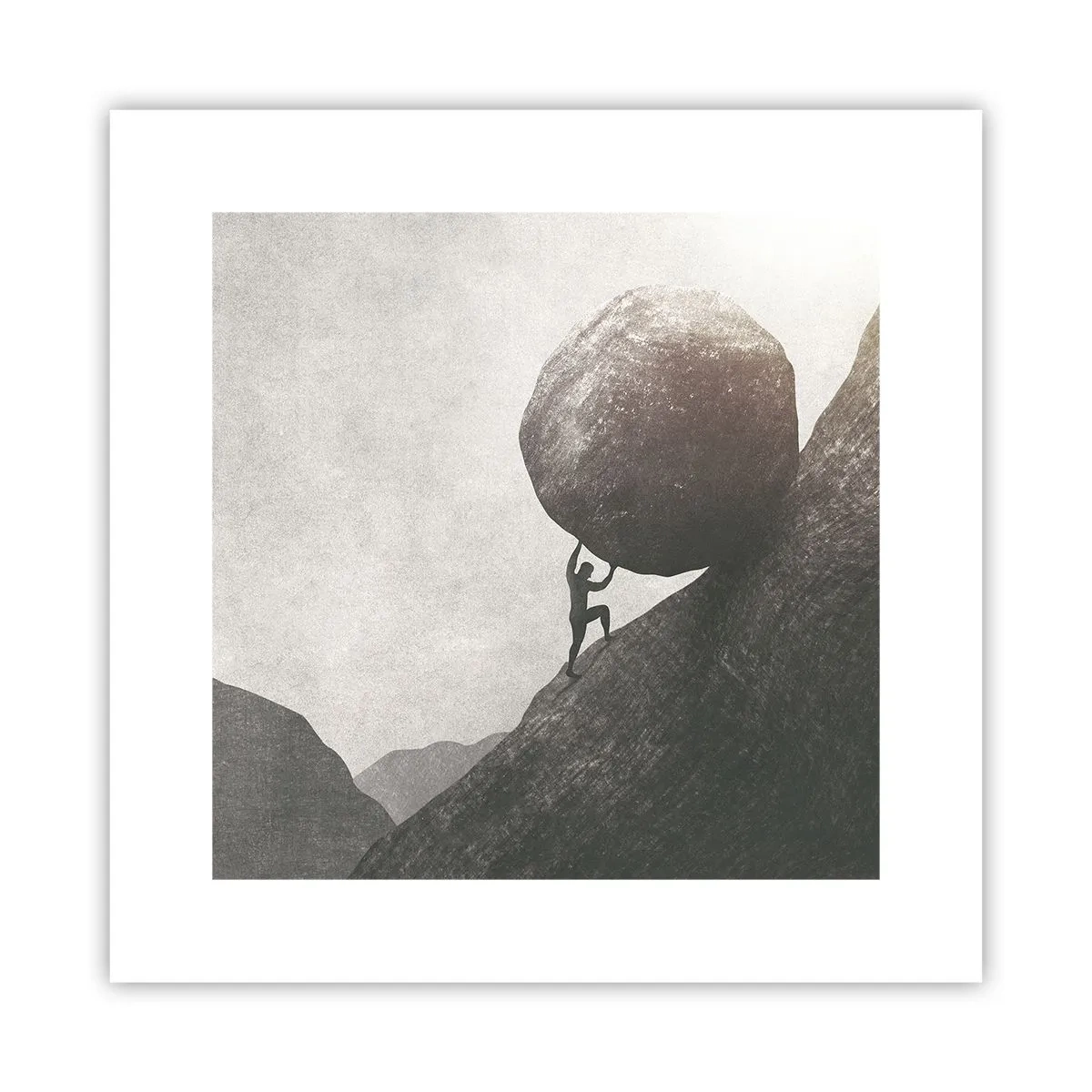 Poster - Credo contro ogni speranza - 30x30 cm
