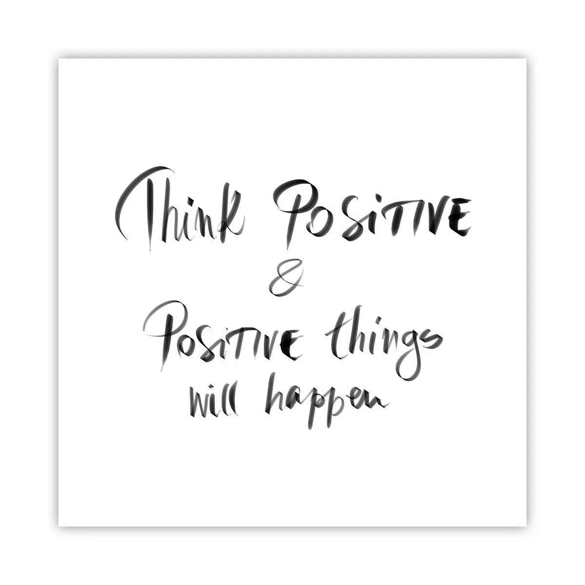 Poster - Come vivere? - 50x50 cm