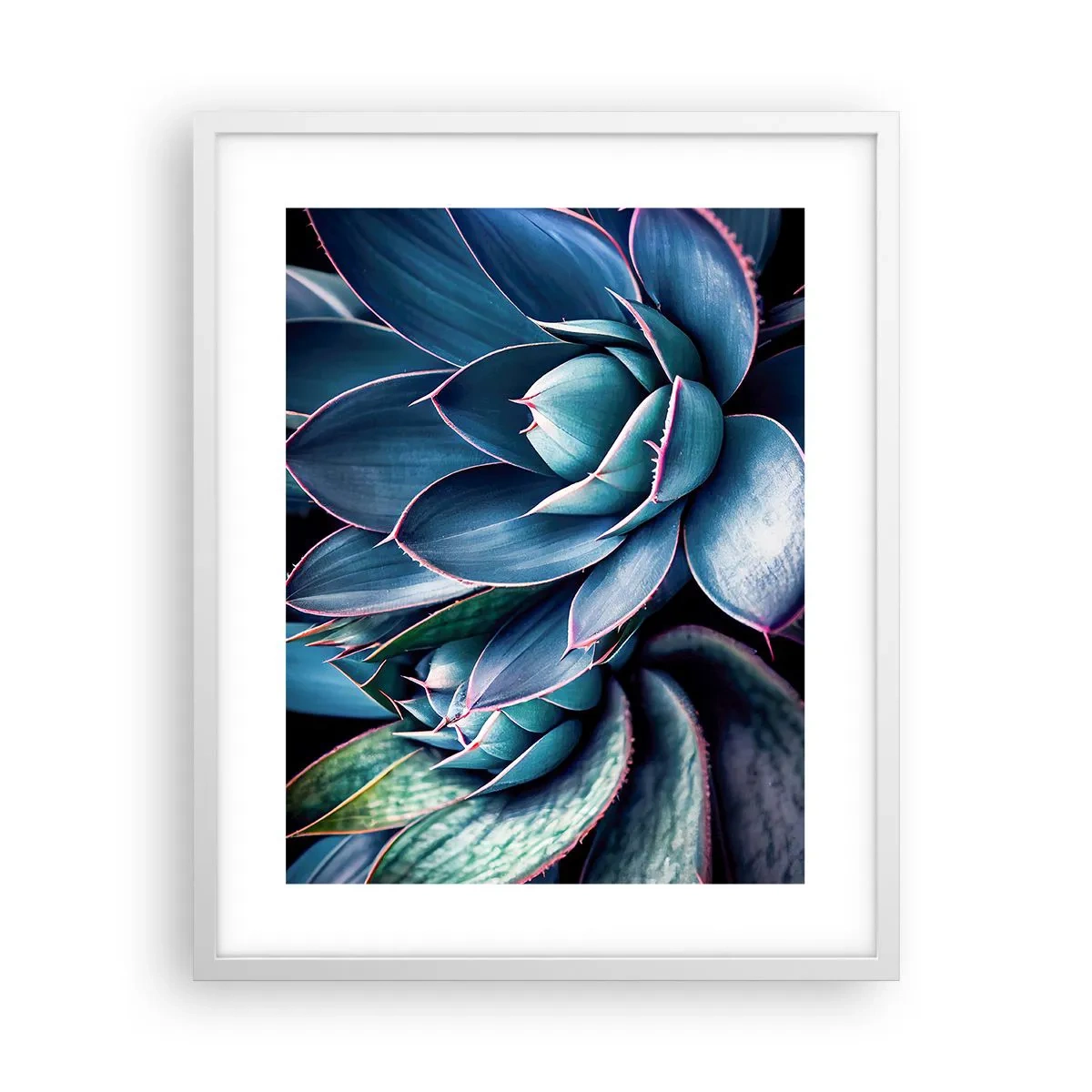 Poster in cornice bianca - Forza vitale - 40x50 cm