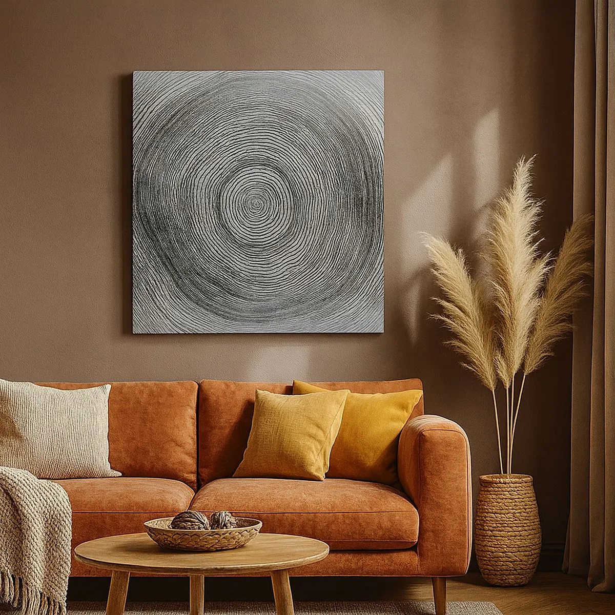 Quadro su tela - Stampe su Tela - I segni del tempo - 30x30 cm