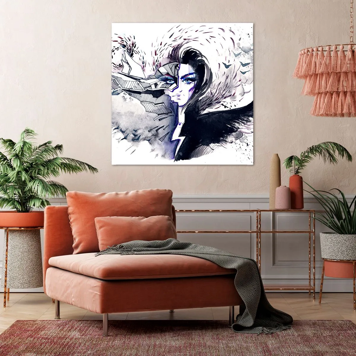 Quadro su tela - Stampe su Tela - Bella e demoniaca - 60x60 cm