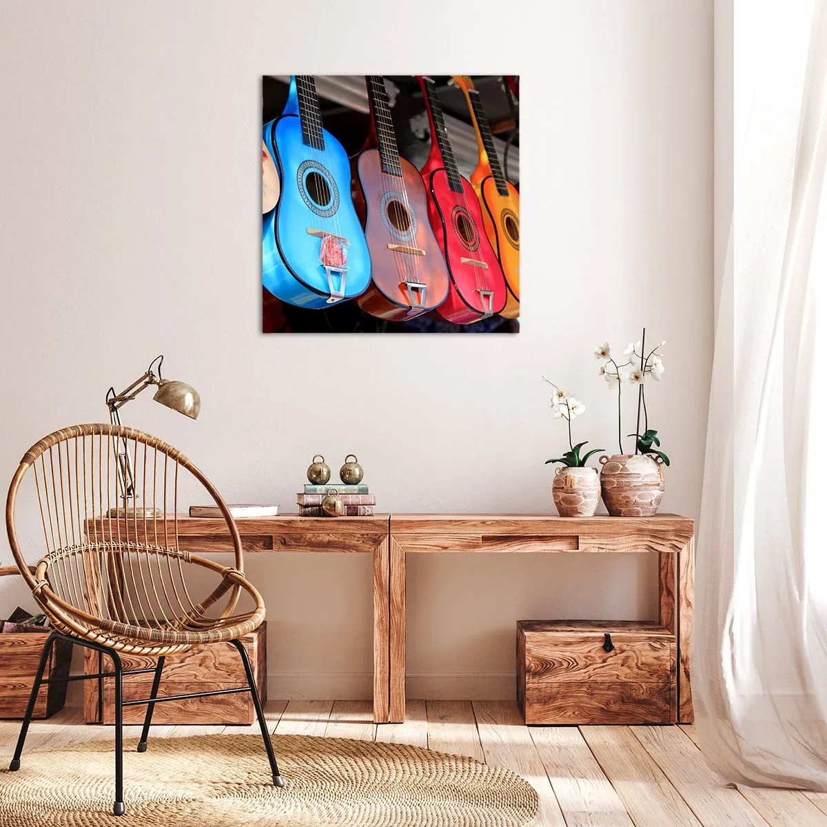 Quadro su tela - Stampe su Tela - Atmosfera latina - 50x50 cm