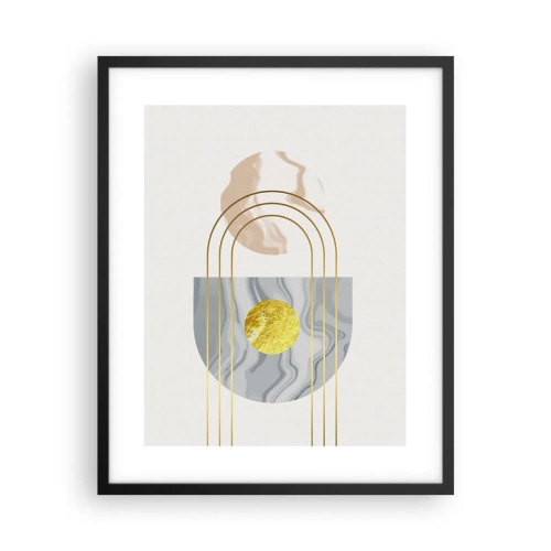 Poster in cornice nera - Chiarezza e lucentezza - 40x50 cm