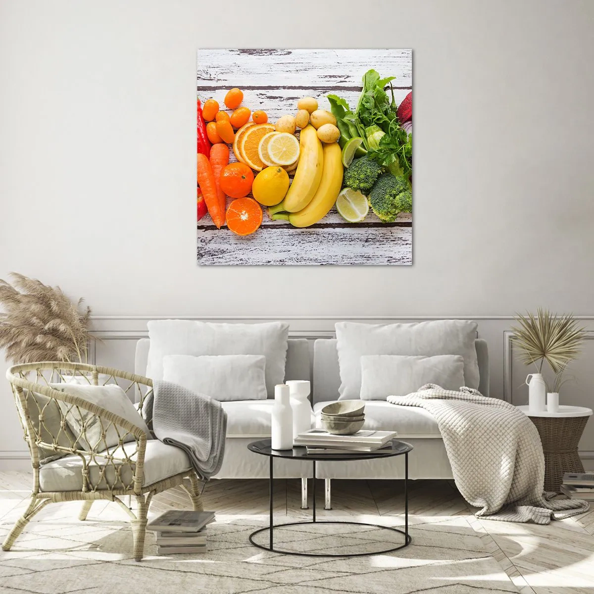 Quadro su vetro - Non basta? - 60x60 cm