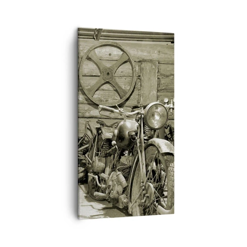 Quadro su tela - Stampe su Tela - Nel capanno di zio Alfredo - 45x80 cm