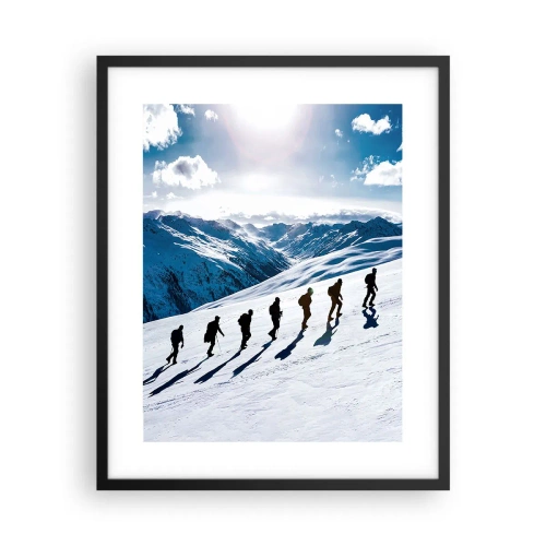 Poster in cornice nera - La squadra dei conquistatori - 40x50 cm