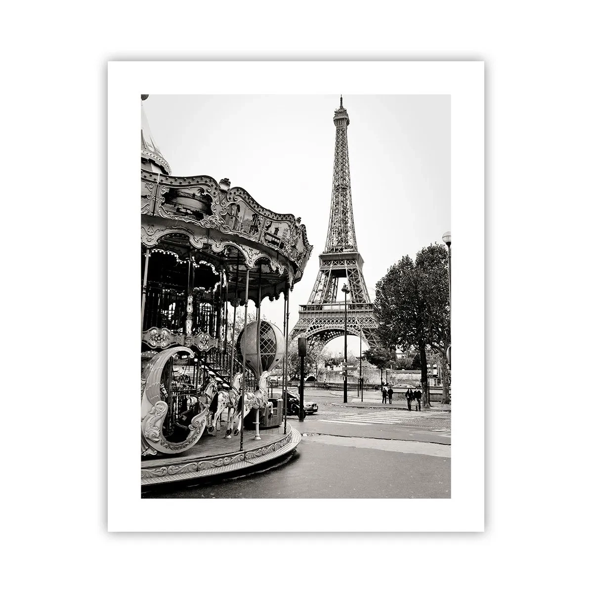 Poster - Se divertimento, solo a Parigi - 40x50 cm