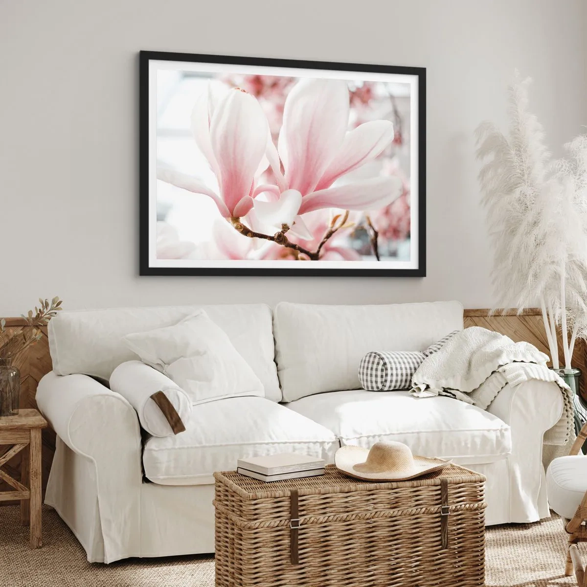 Poster in cornice nera - Tenerezza senza fine - 40x30 cm