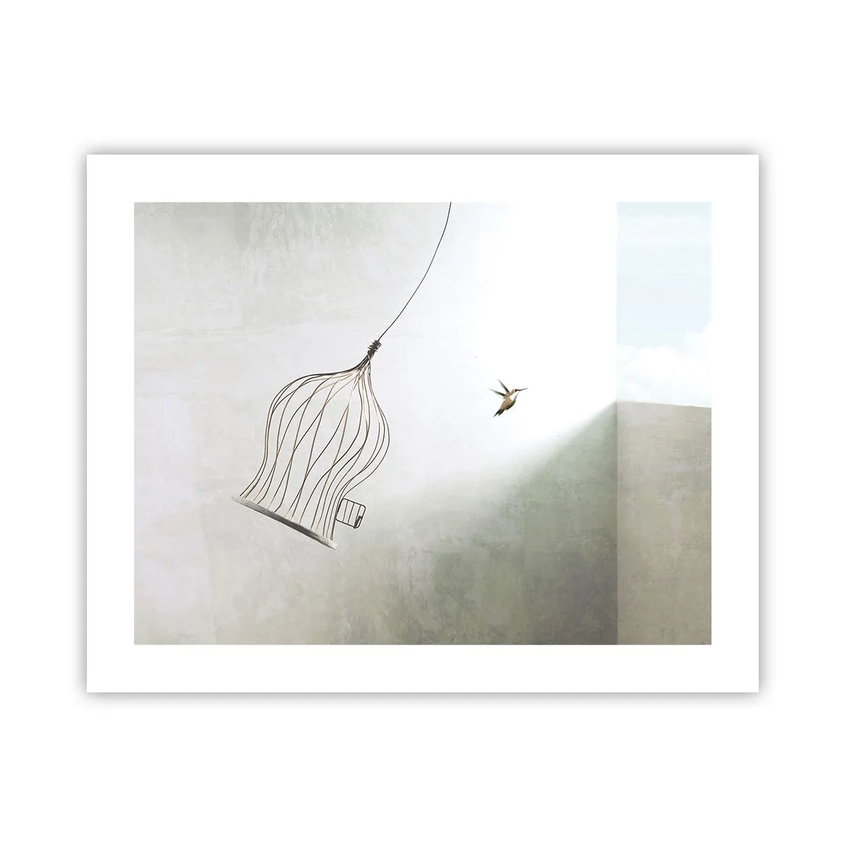 Poster - Nel proprio elemento - 50x40 cm